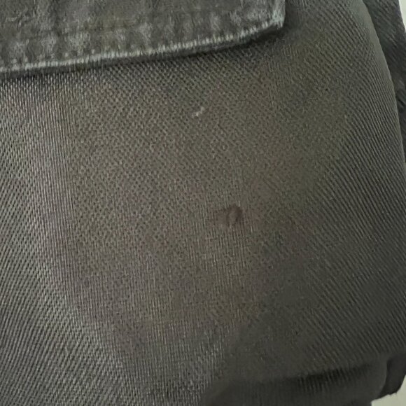 CAT Mens Black Workwear Cargo Pants With Multiple Pockets Size L Durable Cotton - Picture 10 of 13